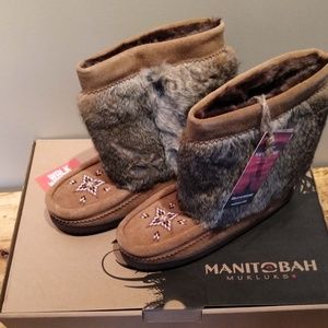 Manitobah Mukluks Rosary Spence Woodland Boots